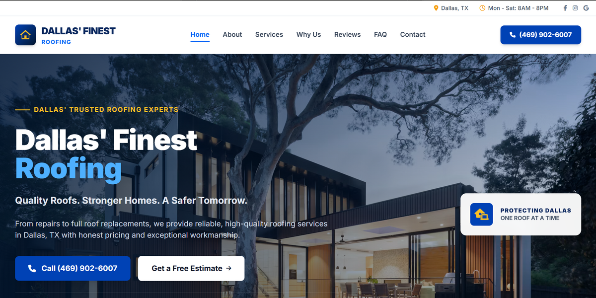 Dallas' Finest Roofing project preview